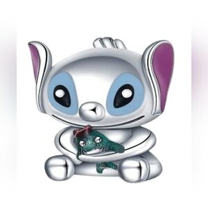🎆LINX DISCONTINUED Disney's Sterling Silver Stitch Lilo & Stitch Bracelet Charm